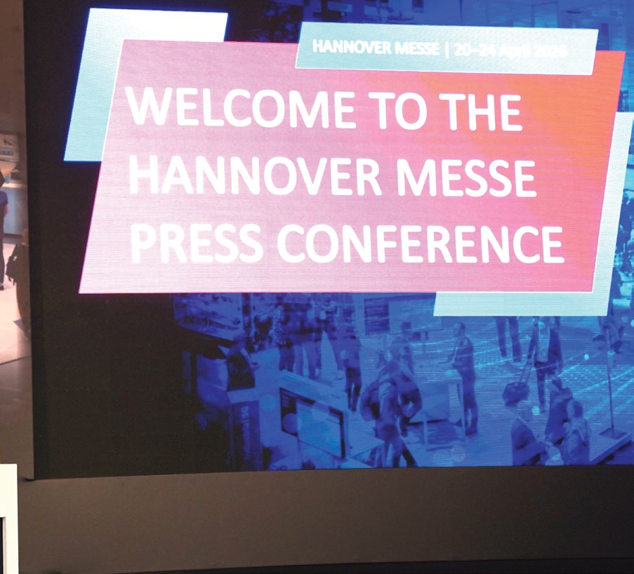 Hannover Messe basın toplantısı