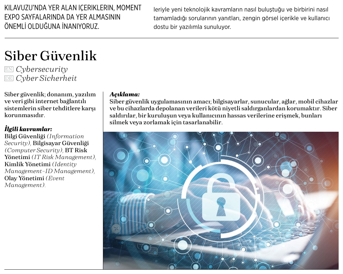 Dijital Terimler Kılavuzu — Siber Güvenlik