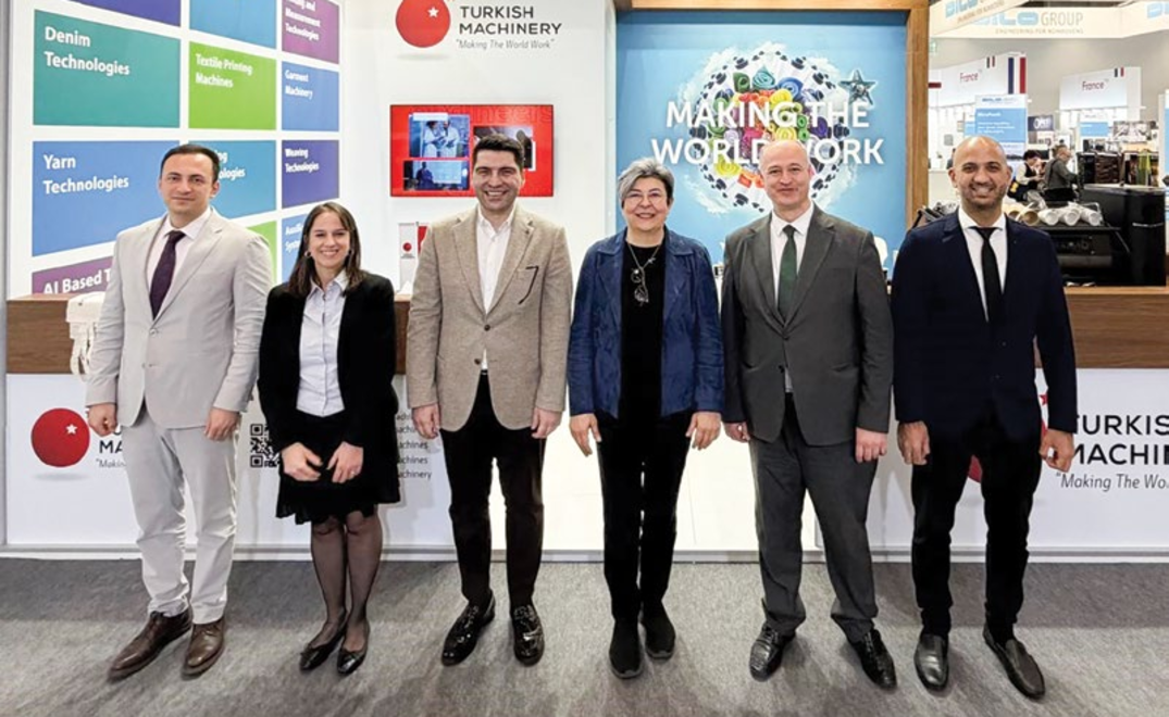Türkiye'nin Makinecileri Techtextil 2026 Turkish Machinery standı