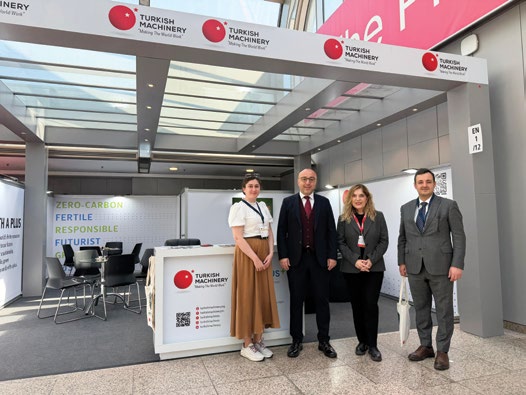 Türkiye'nin Makinecileri Turkish Machinery standında MAİB heyeti
