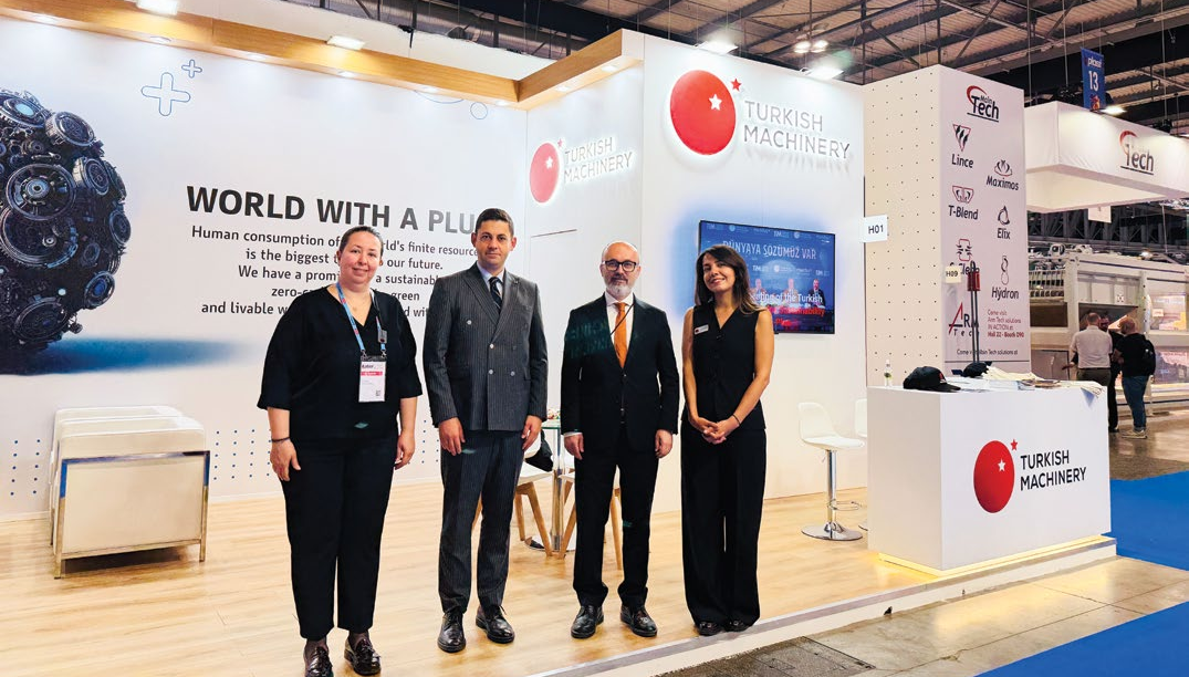 Türkiye'nin Makinecileri PLAST Milano 2026 fuarında Turkish Machinery / World With A Plus standı