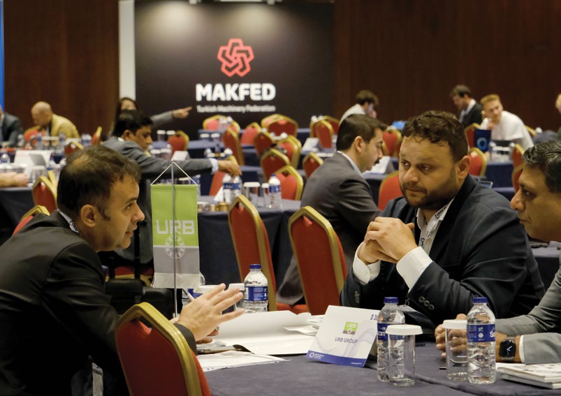MAKFED ev sahipliğindeki ikili iş görüşmelerinde güç aktarım sektörü firmaları bir araya geldi